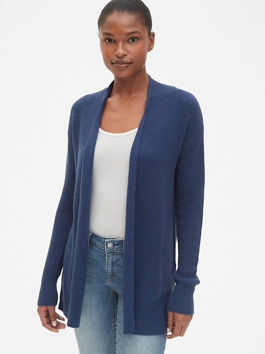 Image number 8 showing, True Soft Open-Front Cardigan Sweater