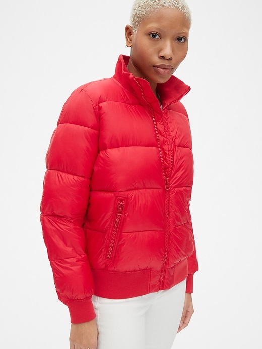 Image number 1 showing, ColdControl Puffer Bomber Jacket