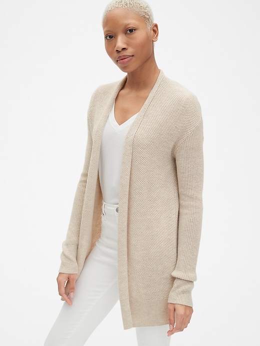 Image number 1 showing, True Soft Open-Front Cardigan Sweater