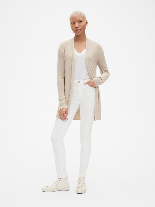 Image number 3 showing, True Soft Open-Front Cardigan Sweater