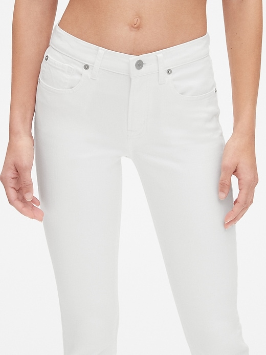 Image number 5 showing, Mid Rise True Skinny Ankle Jeans