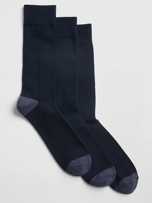 View large product image 1 of 1. Crew Socks (3-Pack)