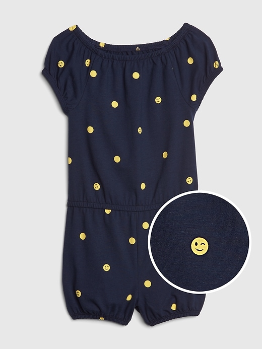 View large product image 1 of 1. Toddler Print Romper