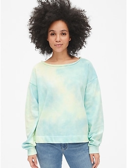 Vintage Soft Relaxed Tie-Dye Sweatshirt | Gap
