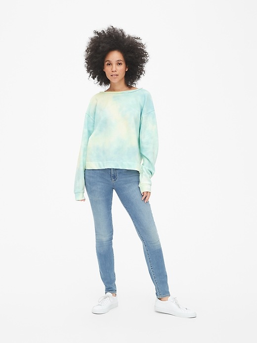 Image number 3 showing, Vintage Soft Relaxed Tie-Dye Sweatshirt