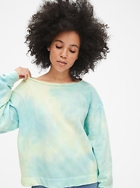 View large product image 5 of 6. Vintage Soft Relaxed Tie-Dye Sweatshirt