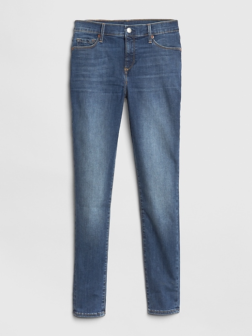Image number 6 showing, Mid Rise True Skinny Jeans in Sculpt With Washwell&#153