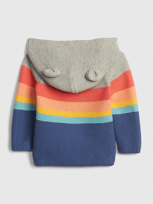 View large product image 2 of 3. Baby Brannan Bear Stripe Sweater