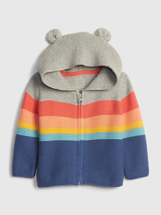 View large product image 1 of 3. Baby Brannan Bear Stripe Sweater