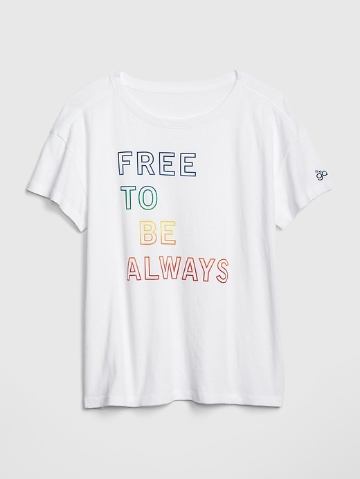 Image number 6 showing, Gap + Pride Graphic Crewneck T-Shirt