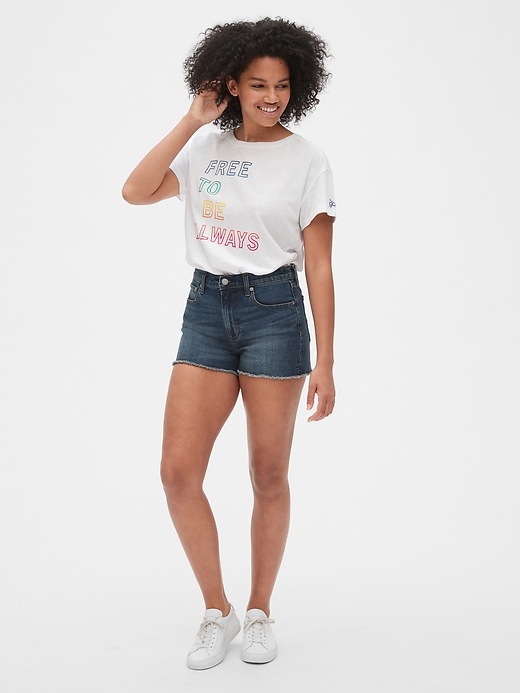 Image number 3 showing, Gap + Pride Graphic Crewneck T-Shirt