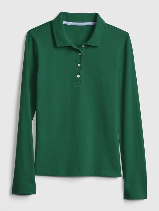 Image number 5 showing, Kids Uniform Stretch Polo Shirt