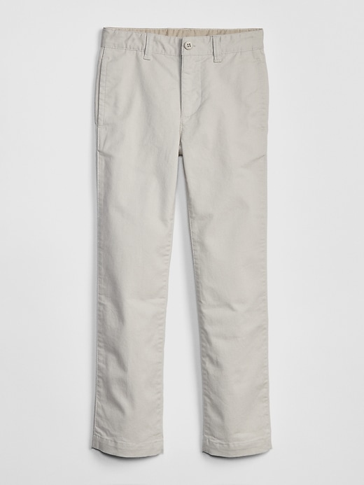 Image number 7 showing, Kids Uniform Straight Khakis with Gap Shield