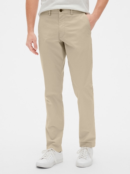 View large product image 1 of 1. Wearlight Slim Khakis with GapFlex