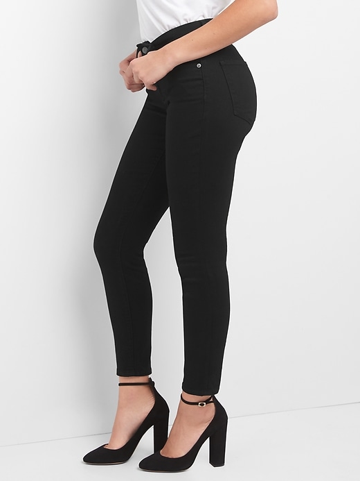 Image number 8 showing, Mid Rise Curvy True Skinny Jeans