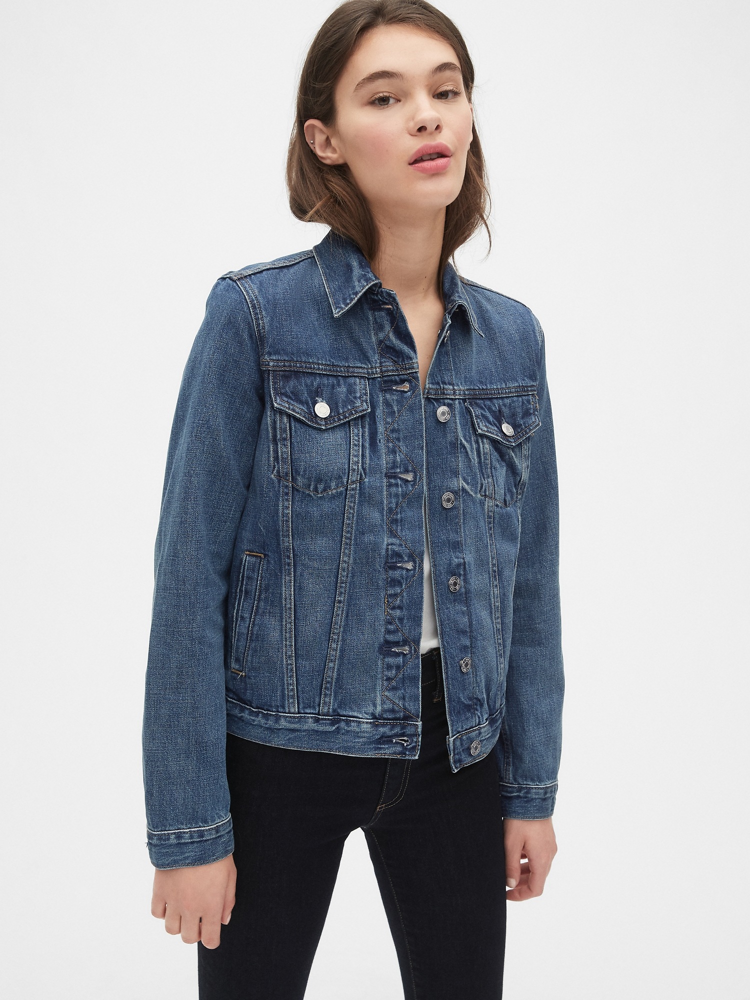 gap soft denim jacket