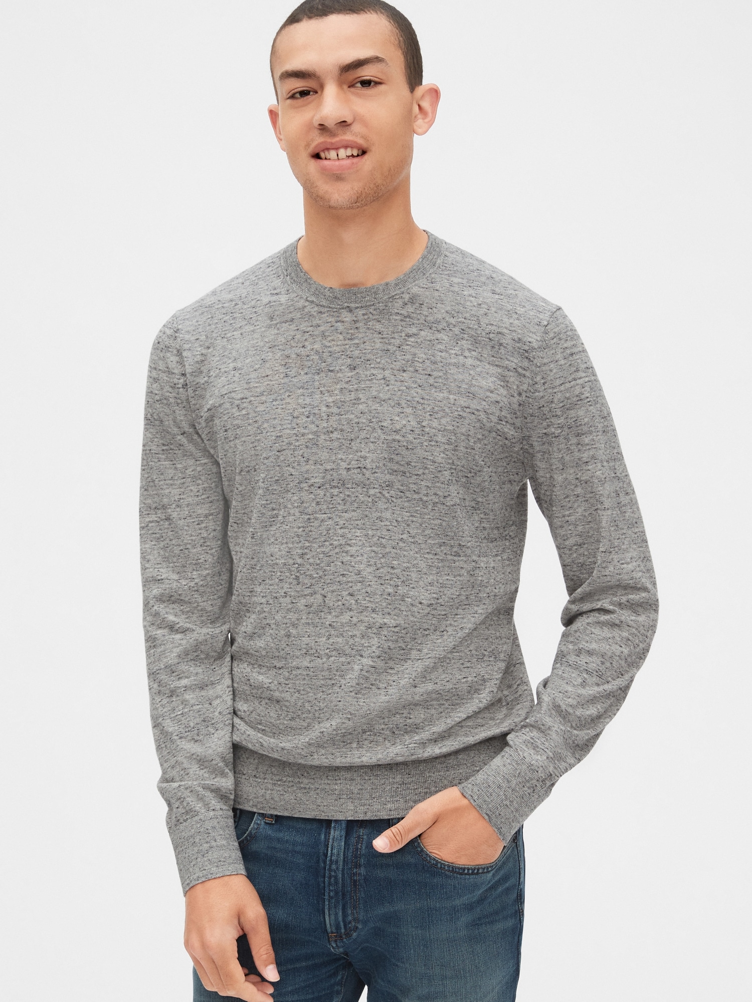 mainstay crewneck sweater gap