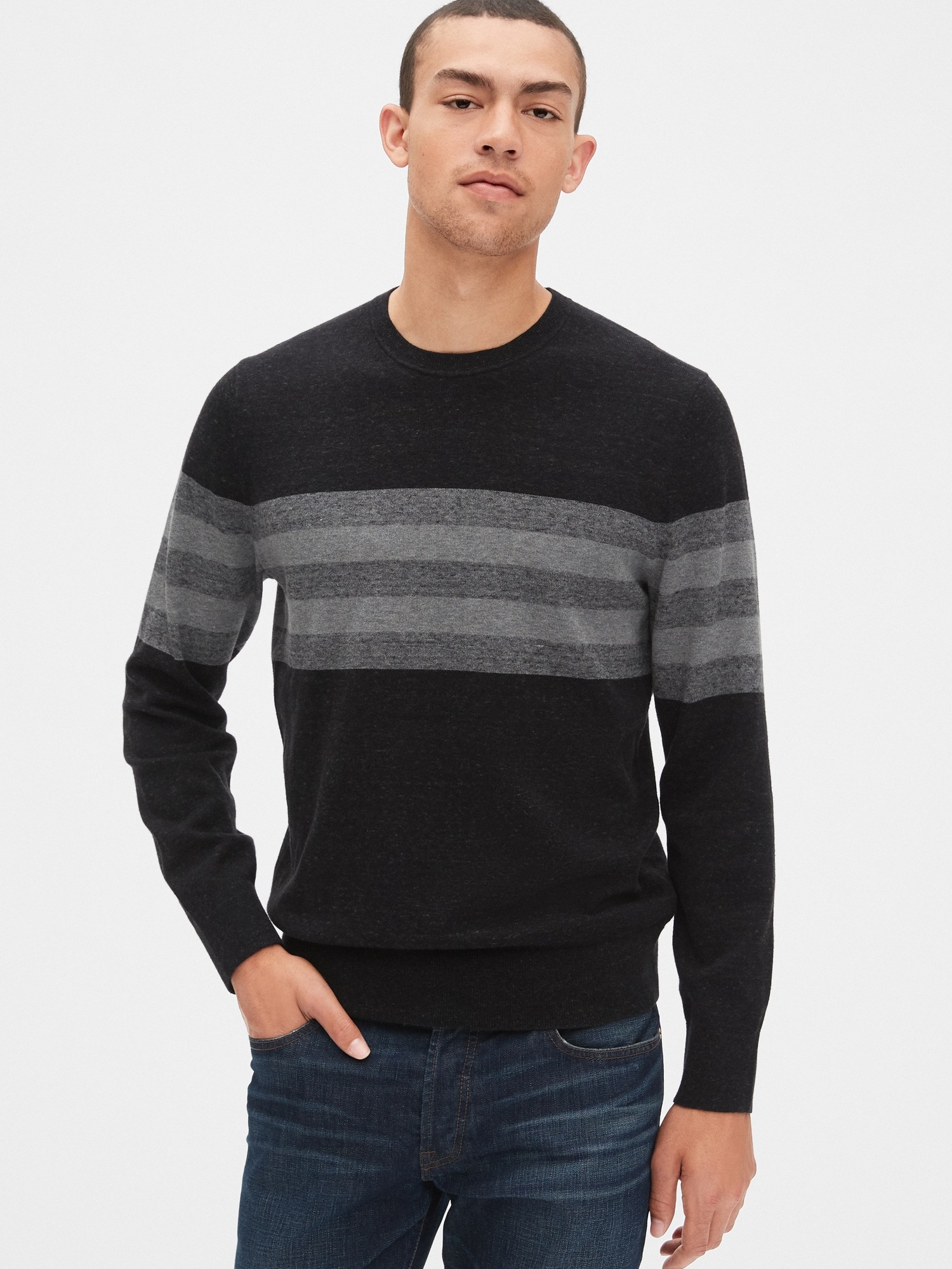 mainstay crewneck sweater gap