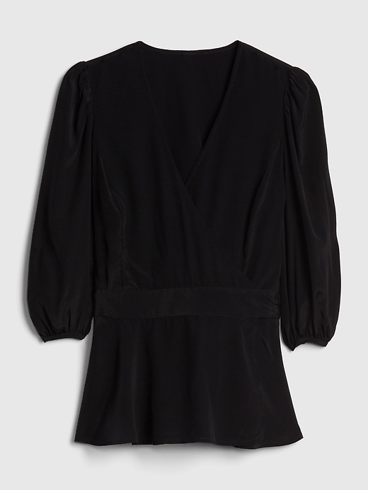Image number 6 showing, Wrap Blouse