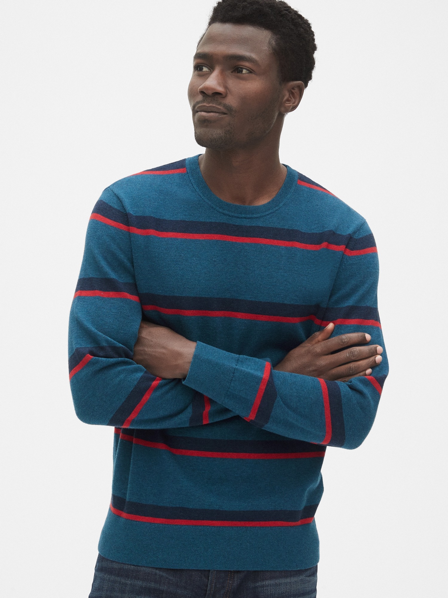 mainstay crewneck sweater gap