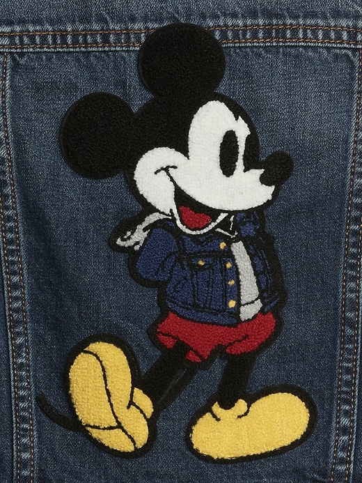 L'image numéro 3 présente Veste emblématique en denim Mickey Mouse babyGap &#124 Disney