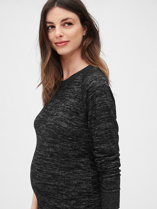 Image number 4 showing, Maternity Softspun Sweatshirt