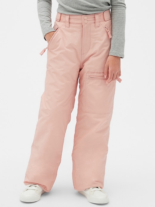 View large product image 2 of 4. Kids Fleece-Lined Snow Pants