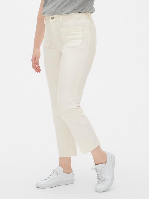 Image number 1 showing, High Rise Mariner Cheeky Straight Jeans