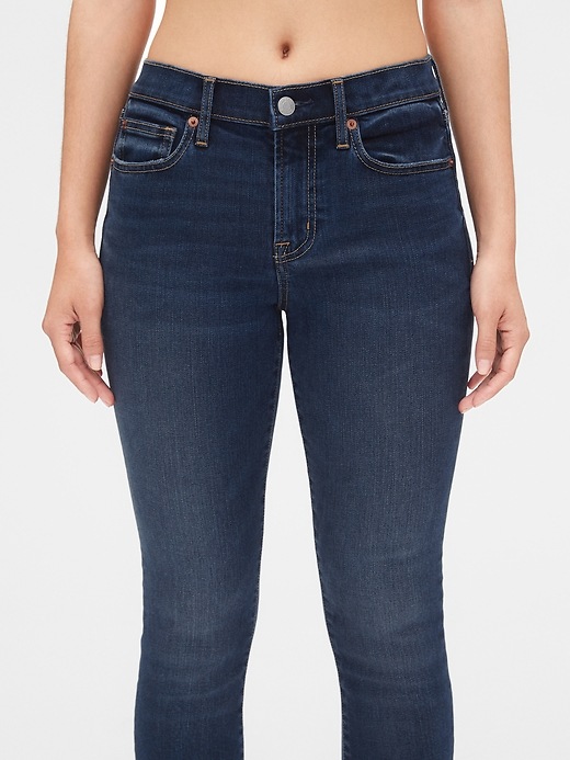 Image number 5 showing, Soft Wear Mid Rise True Skinny Ankle Jeans