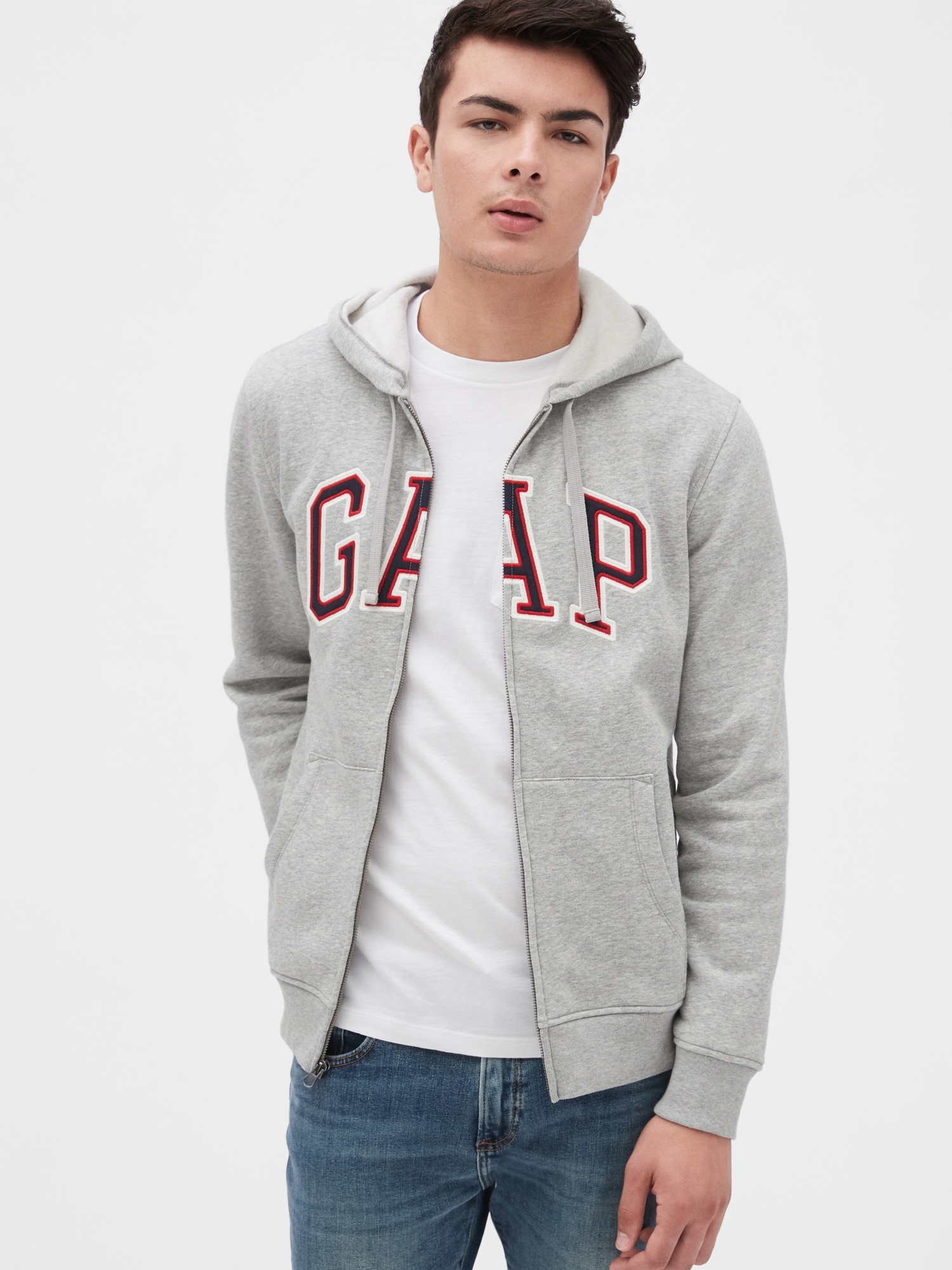 gray gap hoodie