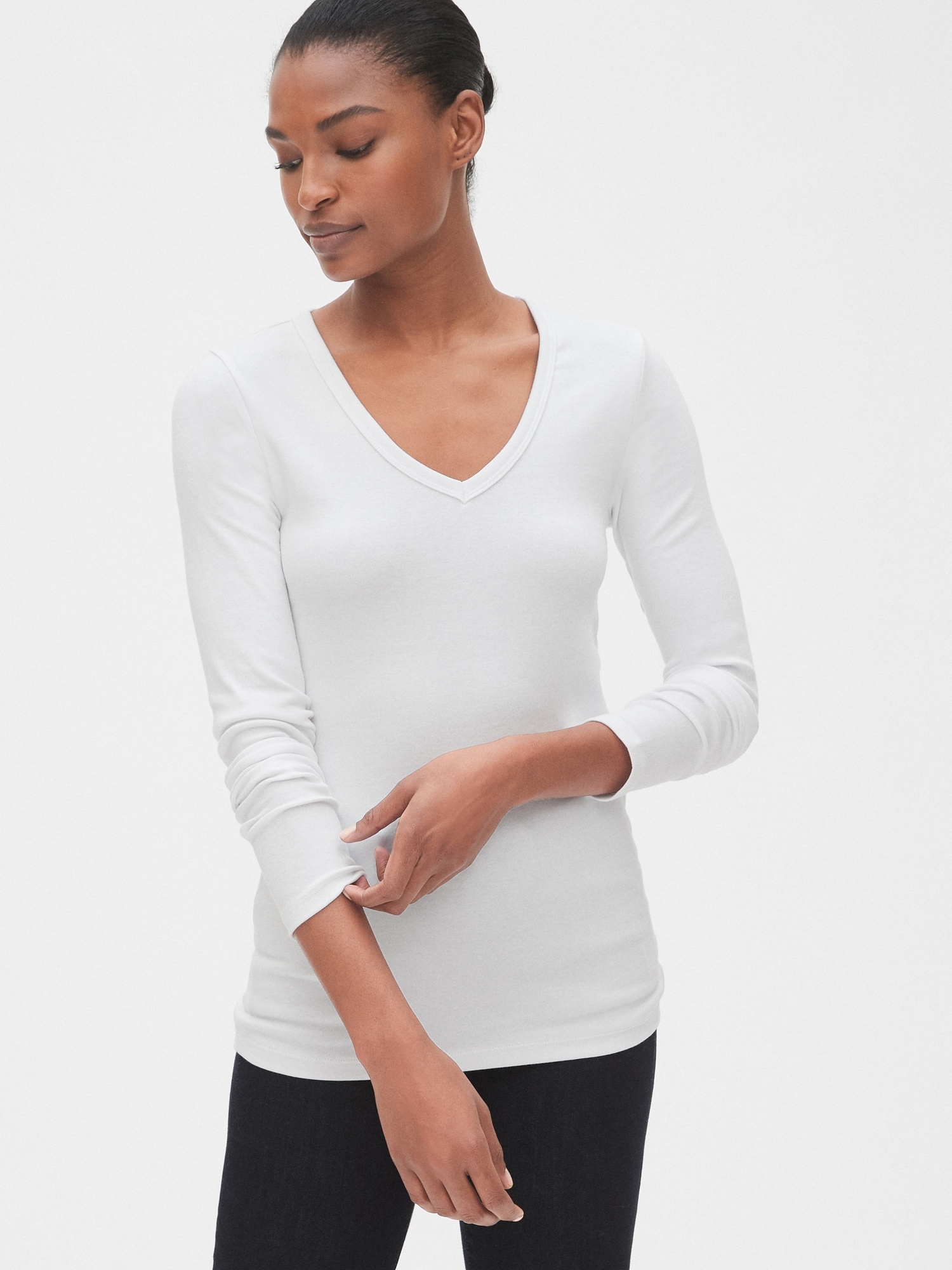 Modern V-Neck T-Shirt | Gap