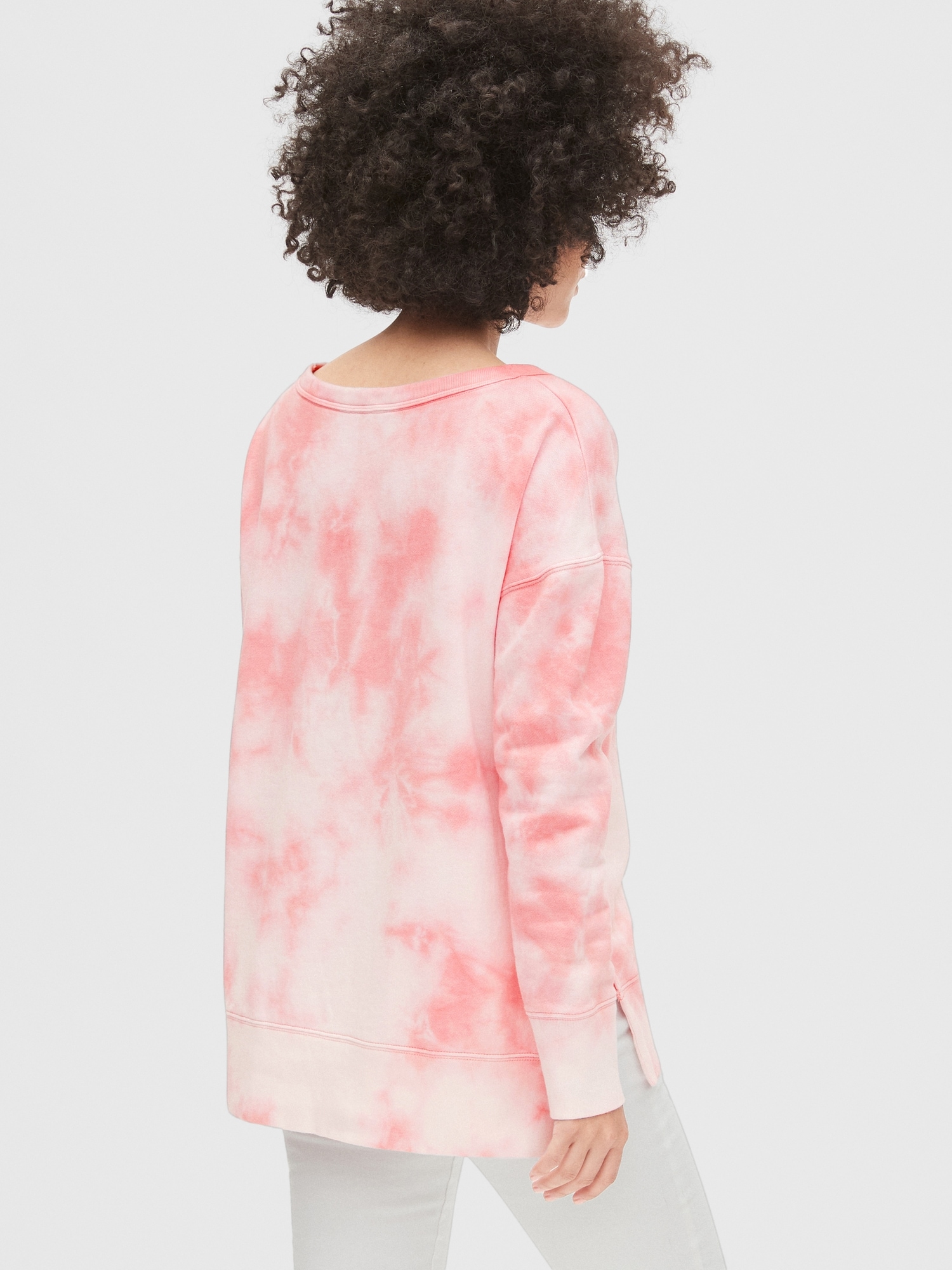 vintage soft pullover sweatshirt tunic