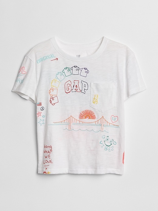 Image number 1 showing, Kids Gap 50th T-Shirt