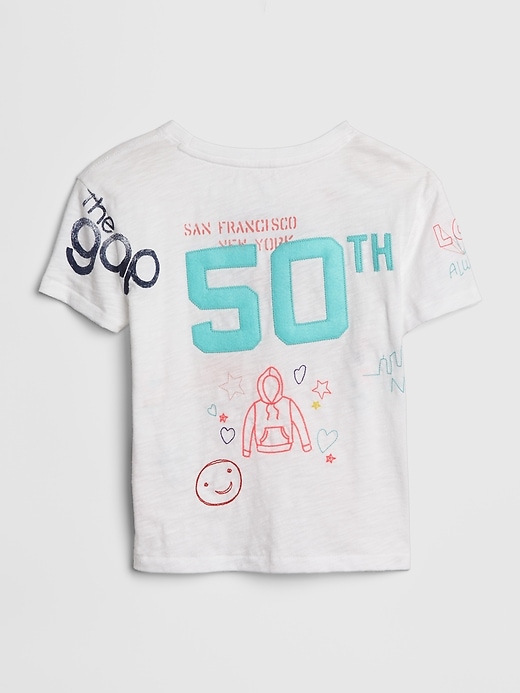 Image number 2 showing, Kids Gap 50th T-Shirt