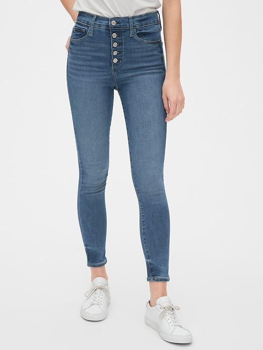 Image number 1 showing, High Rise Favorite Jeggings with Secret Smoothing Pockets