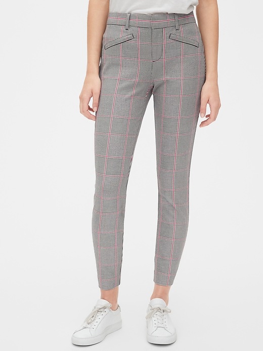 Image number 9 showing, Plaid Skinny Ankle Pants