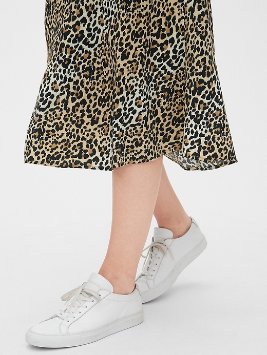 Image number 5 showing, Print Midi Skirt