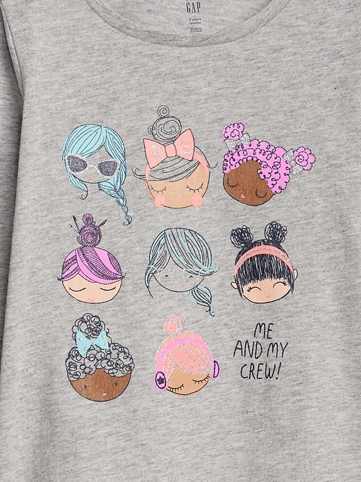Image number 3 showing, Toddler Graphic Long Sleeve T-Shirt