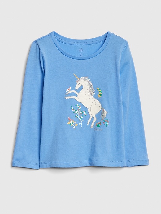 Image number 5 showing, Toddler Graphic Long Sleeve T-Shirt