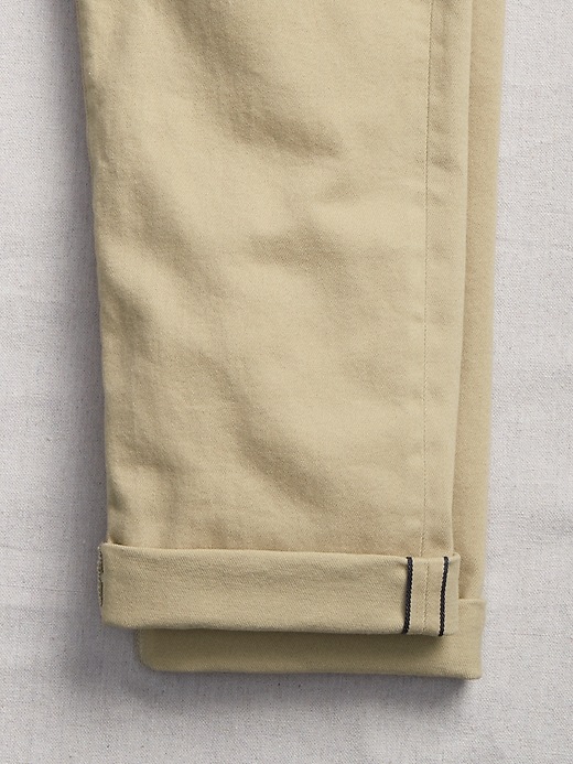Image number 2 showing, Selvedge Khakis in Straight Fit with GapFlex