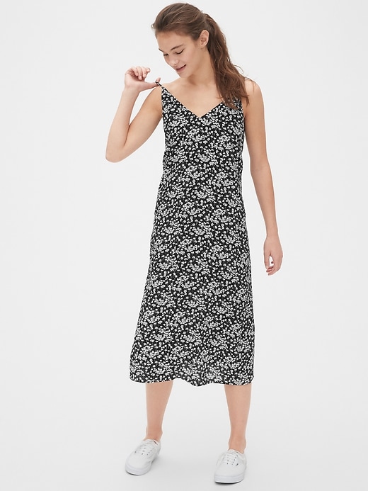 View large product image 1 of 1. Cami Midi Slip Dress