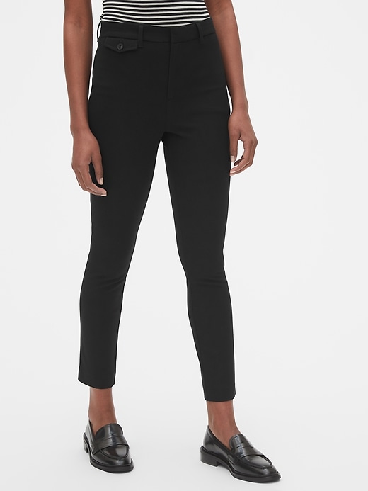 Image number 1 showing, High Rise Skinny Ankle Pants