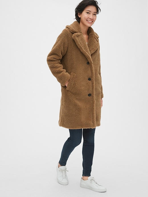 View large product image 1 of 1. Teddy Coat