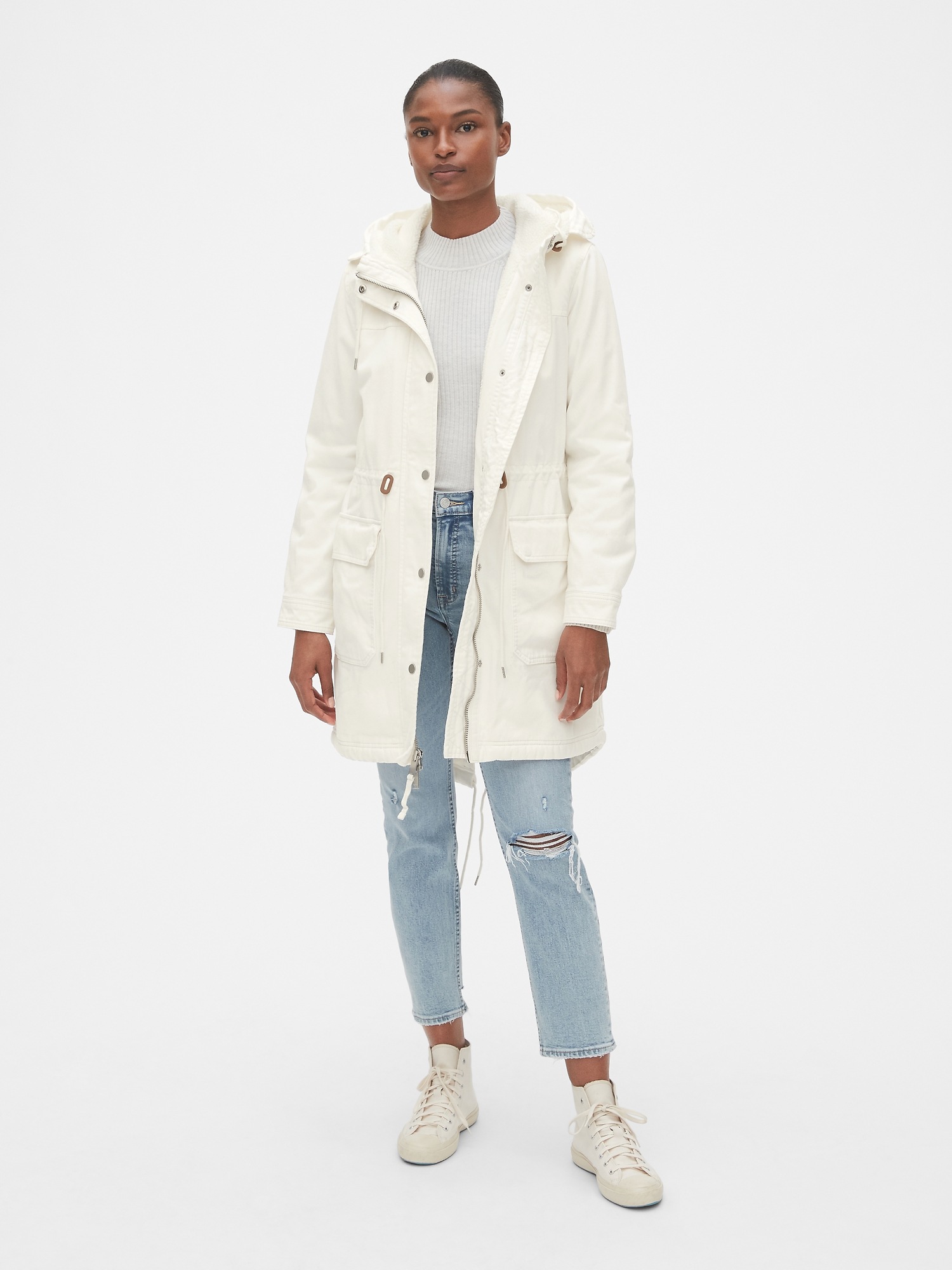 gap parka jacket