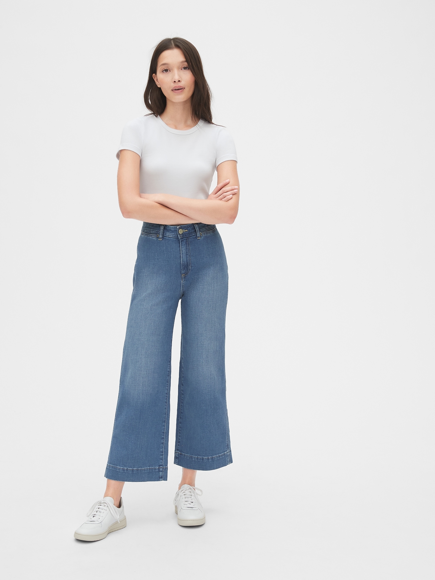 wide leg jeans