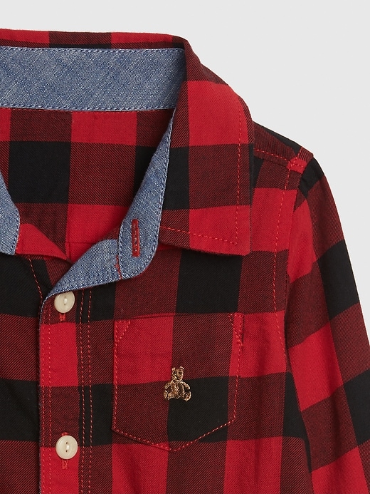 Image number 3 showing, Baby Brannan Bear Flannel Shirt