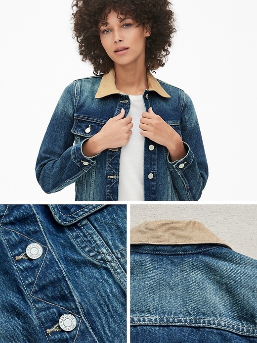 70s Pioneer Icon Denim Jacket | Gap 90s Elie Denim Printed Jacket