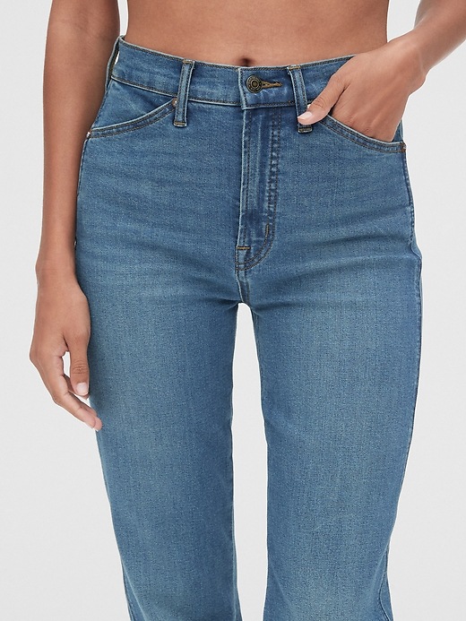 Image number 5 showing, High Rise Flare Jeans with Secret Smoothing Pockets