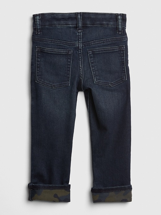 Image number 2 showing, Toddler Straight Jeans with Stretch