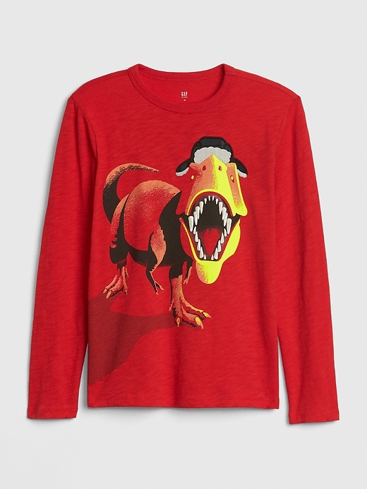 Image number 4 showing, Kids Graphic Long Sleeve T-Shirt